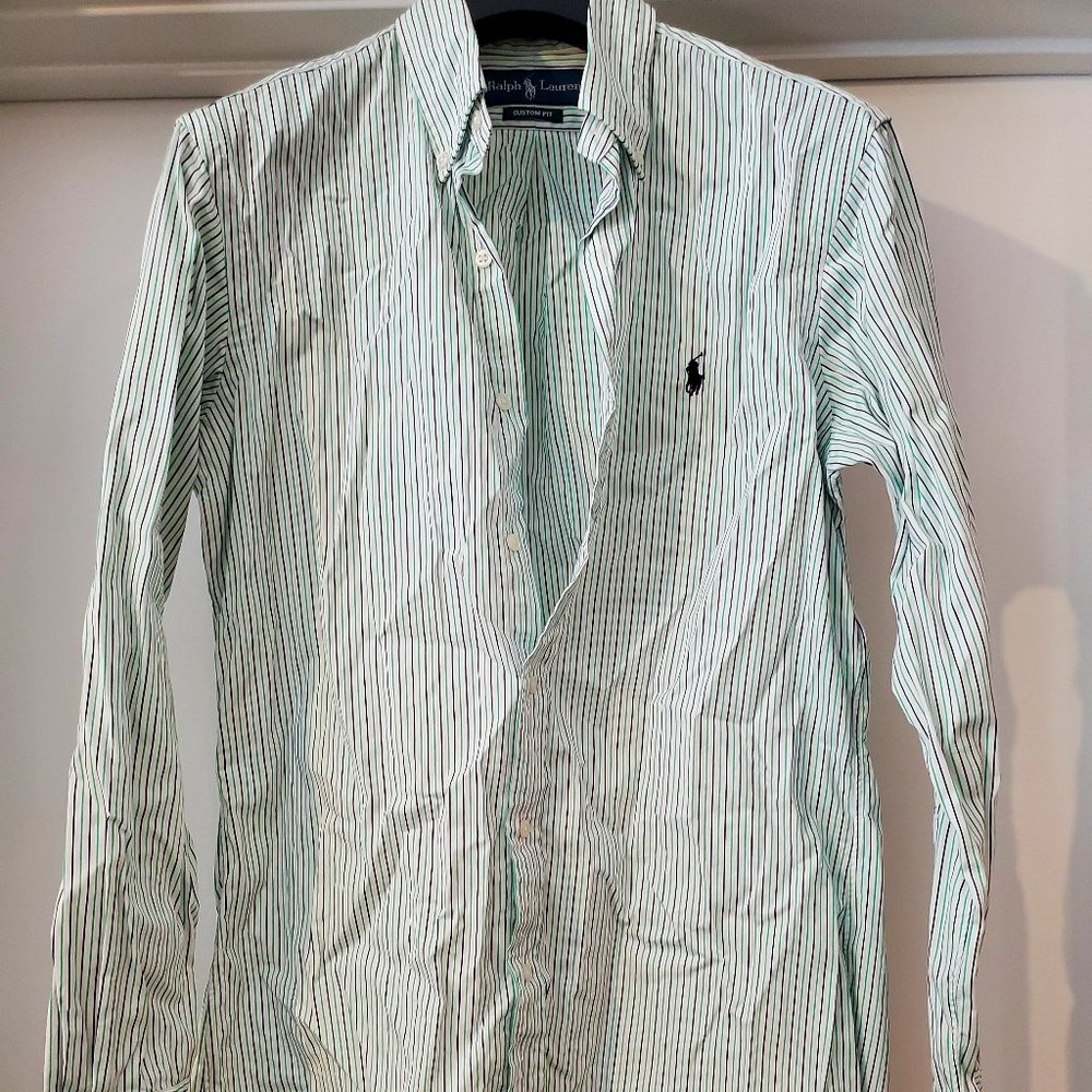 Polo Ralph Lauren Stripe Long Sleeve Shirt Sz S